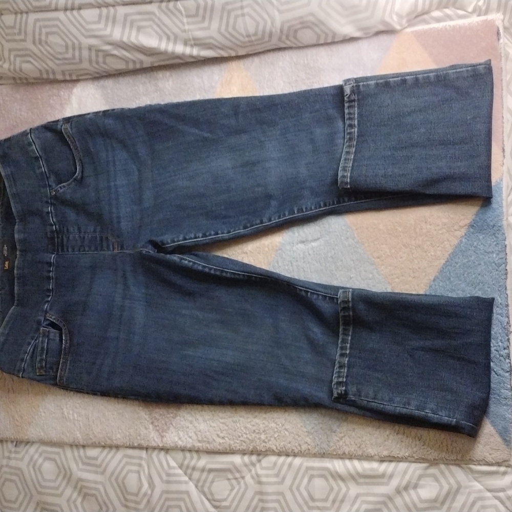 Lee Sculpting slim fit,slim leg,mid rise stretch jeans sz 14 Med